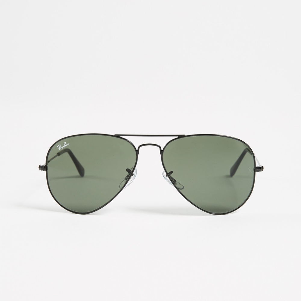 Ray-ban RB3025 Classic Aviator Sunglasses (black/black)